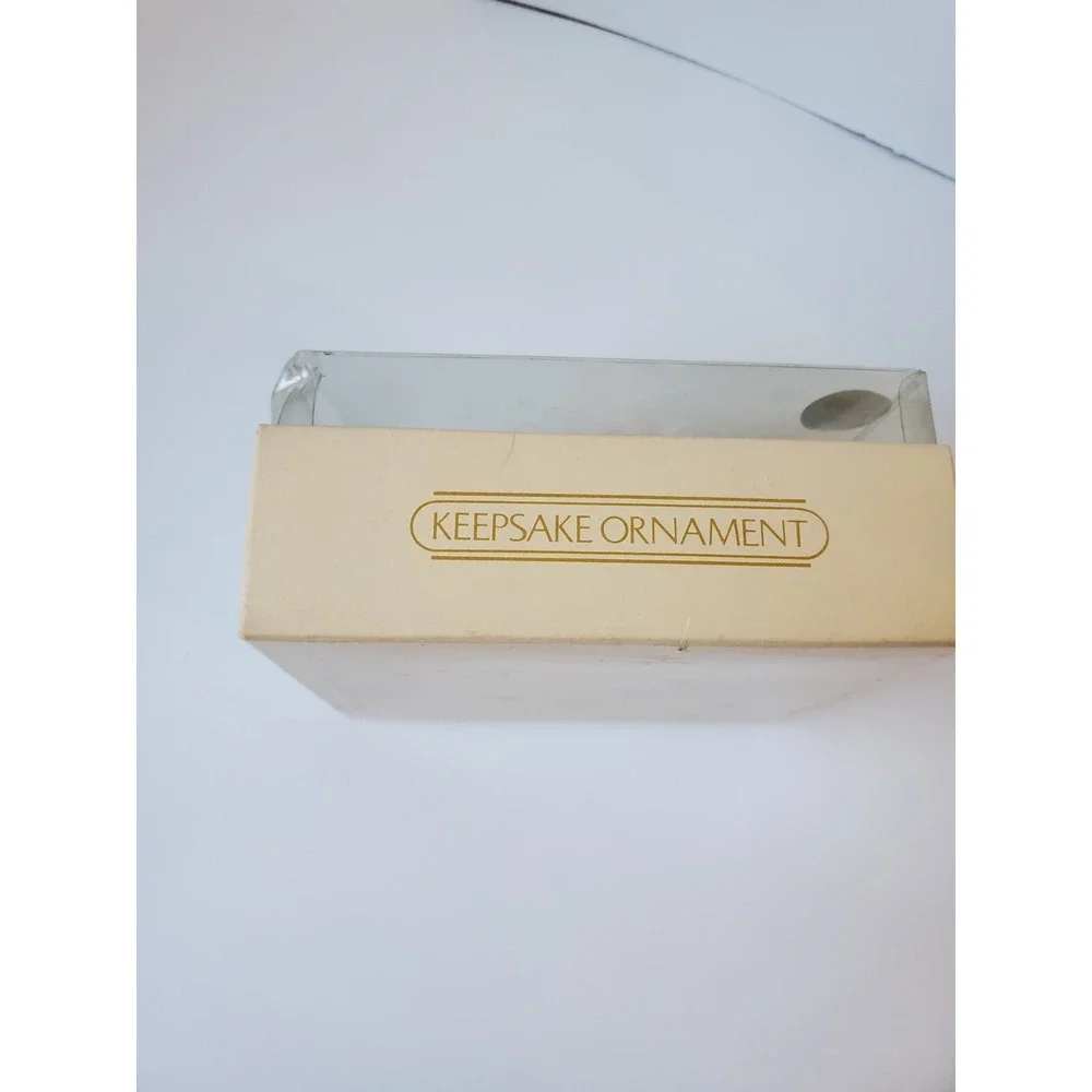 Vintage 1982 Hallmark Keepsake Ornament Spirit of Christmas Santa Claus Airplane